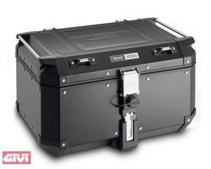 GIVI ALU-TOPCASE TREKKER OUTBACK 58 MONOKEY IN SCHWARZ