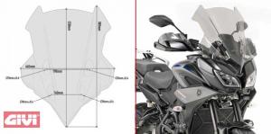 Givi Windschild D2145SG getönt für Yamaha Ténéré 700 (19-24)