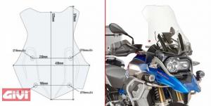 MONTAGEKIT FÜR WINDSCHILD 5124DT/G, 5124D/G