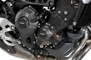 ADAPTER FÜR PUIG MOTORSCHUTZHAUBE YAMAHA MT-09, NIKEN, TRACER IN SCHWARZ