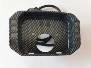 Kontrollleuchtencover "ACE-C37C" in carbon