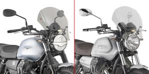 Montagekit für Windschild 100AL/B, 140A/S für Moto Guzzi V7 850 Stone/Special (21-26)