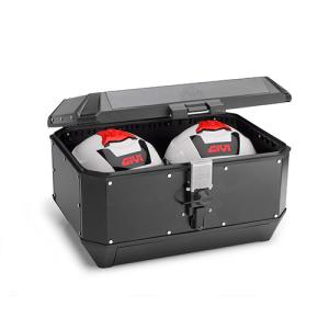 Givi Trekker 56 ALASKA ALU-Koffer Monokey, schwarz 56 Liter Volumen
