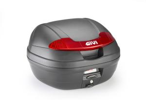 Givi E340 Vision - Monolock Topcase mit Platte in schwarz