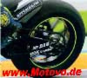 Wheel Stripe - Felgenrandaufkleber chrom, spezial, bis 18 Zoll