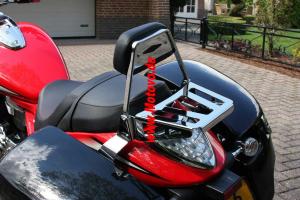 SISSYBAR Basic de Luxe Low in chrom für Yamaha XVS 650 Dragstar