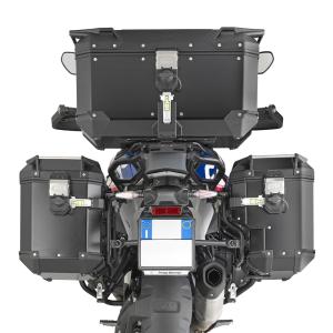 GIVI Alu-Topcase schwarz Trekker Outback EVO Monokey 58 Liter / SMART SECURITY LOCK