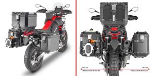Givi Seitenkoffer-Träger PLO6710CAM ONE-FIT MONOKEY®CAM für Aprilia TUAREG 660 (21-25), Tuareg Rally 660 (25)