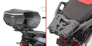 Kit für Montage von Monokey Topcase-Träger SRA5143 für BMW C 400 X (25) und C 400 GT (25)