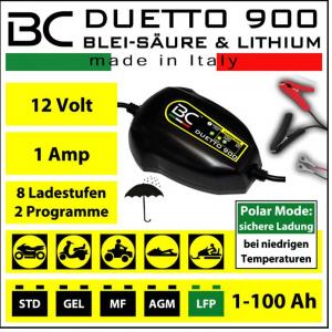 Batterieladegerät "DUETTO 900 + DDA/EURO5"
