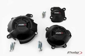 Puig Motorschutzhaube für Kawasaki Z800/Z800E in schwarz