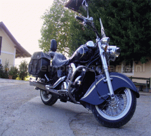 Sturzbügel im H.D. Style Kawasaki VN 800 Drifter