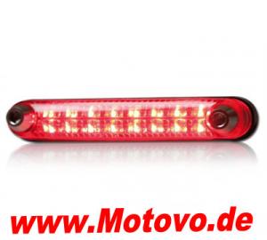 LED-Rücklicht Rail rot, E-geprüft
