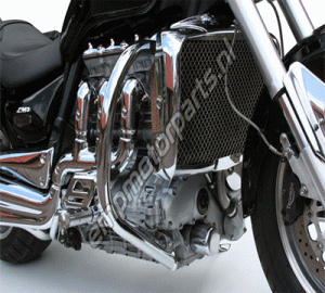 Sturzbügel im H.D. Style Triumph Rocket lll+ Classic