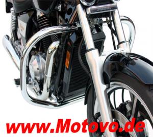 Sturzbügel im H.D. Style Honda VT 1100 Shadow (SC23)