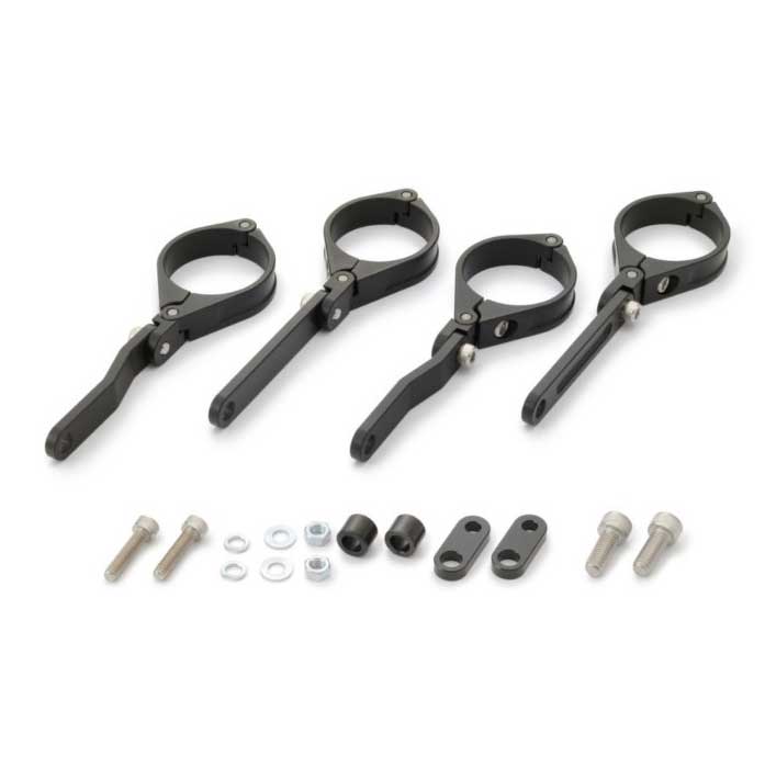 HIGHSIDER Pro Extend Lampenhalter Schwarz Set, CNC Produktbild-Vorschau 6
