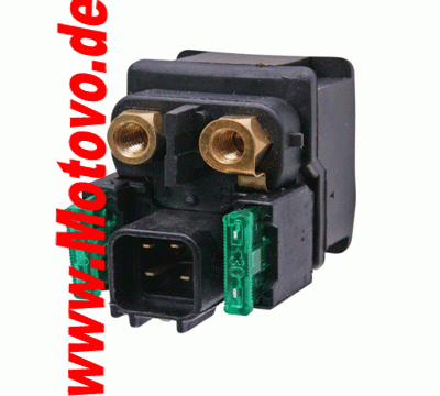 Anlassermagnetschalter, Suzuki Burgman/GSX-R/GSX/ SV/TL/VL/VZ, 12V mit 30A Stecksicherung
