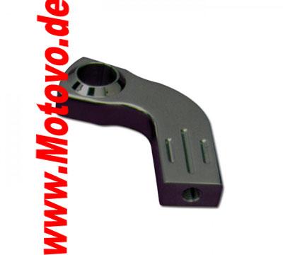 Lenkerhalter Flat Style schwarz, 100 mm, 50 mm Kröpfung