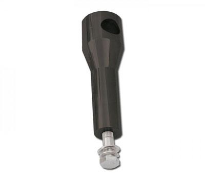 Lenkerhalter Big Bone schwarz, 150 mm Zylinderform