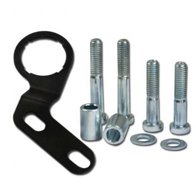Bordsteckdosenhalter mit Befestigungsmaterial
