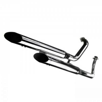 Auspuff Silvertail K02 Kawasaki VN 900 Classic Baujahr 2006 bis 2010