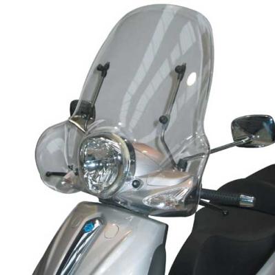 Givi Windschild 103AG transparent für Piaggio Beverly Tourer 125-250-300-400 (08-10) / Piaggio Beverly 500 (03-07)