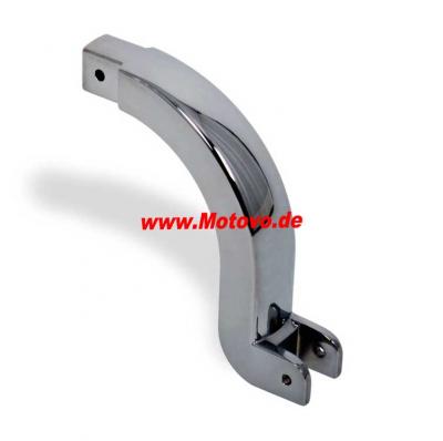 1 Paar EMP Sozius-Fußrasten-Tieferlegung in chrom für Moto Guzzi V9/Bellagio