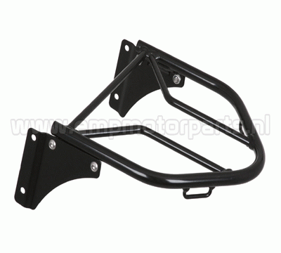 Gepäckbrücke Mondial (hohes Modell) in schwarz