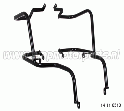Sturzbügel Enduro/Cross in schwarz für Honda XL 600 V Transalp