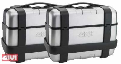 GIVI TREKKER 33 KOFFER SATZ MIT ALU COVER