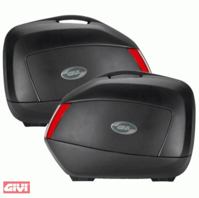 Givi V35 - SEITENKOFFER-SATZ MONOKEY® SIDE, SCHWARZ UNI