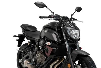 Puig Naked Side Downforce Spoiler für Yamaha MT-07 Baujahr 2018-2020