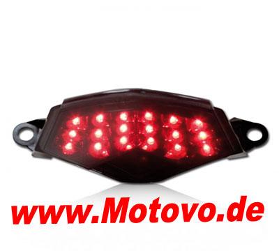 LED Rücklicht Kawasaki Z750/R, Z 1000, ZX 6R, ZX 10R Bj.07-11