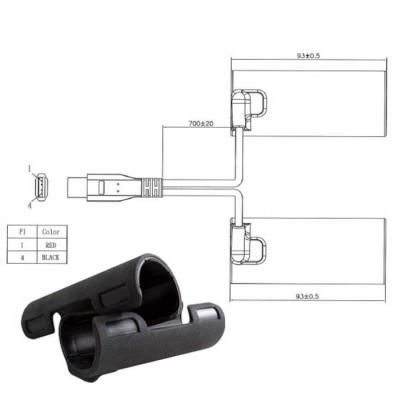 Heizklemmschalen "X-CLAWS", KOSO, DC 5V/10W/2,1A