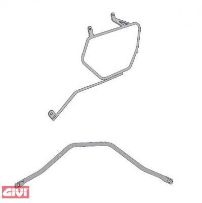 Givi ABSTANDSHALTER FÜR EASYLOCK SATTELTASCHEN FÜR Honda NC700S/X (12-13)/ NC750S/X / NC750S/X DCT (14-15)