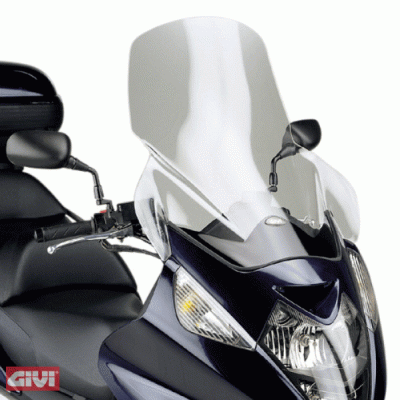 Givi 214DTG Verkleidungs-Scheibe transparent für Honda Silver Wing 400/600 Bj. 01-08
