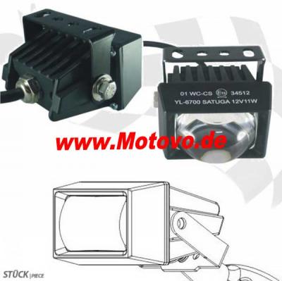 LED-Ellipsoidscheinwerfer mit Abblendlicht