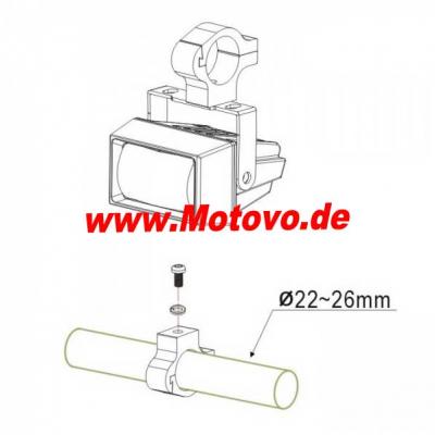 LED-Ellipsoidscheinwerfer mit Abblendlicht
