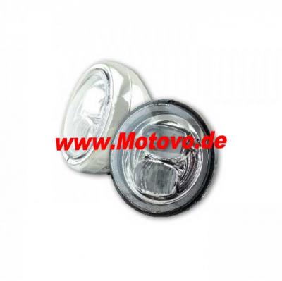 LED-Scheinwerfer 5-3/4"  "Pearl" in Chrom