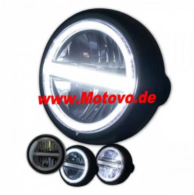 LED-Scheinwerfer 5-3/4"  "Horizon", schwarzmatt