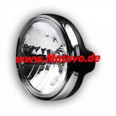 Scheinwerfer 7 Zoll schwarz, LTD Style