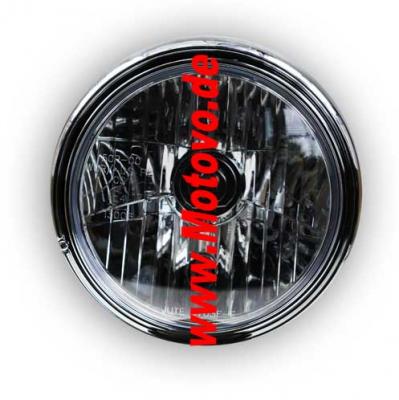 Scheinwerfer 7 Zoll Chrom, LTD Style