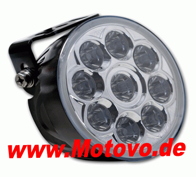 LED-Fernscheinwerfer "Nove" in chrom