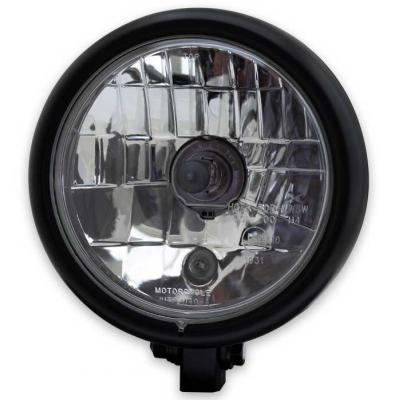 Scheinwerfer "Bullet", E-geprüft in schwarz-matt