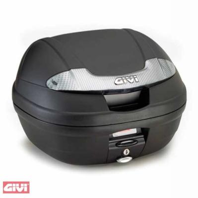 Givi Topcase Vision E340 TECH in schwarz unlackiert
