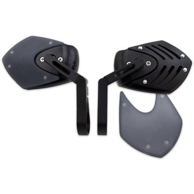 1 Paar Lenkerendenspiegel "SHIELD 10", D30