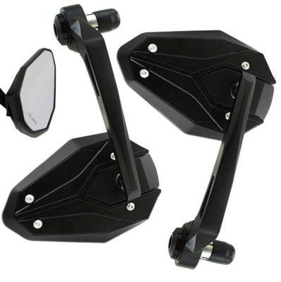 Lenkerendenspiegel "HERO 1", Paar, M6 Universal