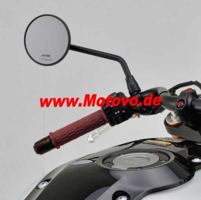 Spiegel "D-Mirror" links in Alu