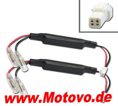 Adapterkabel Blinker mit Widerstand für Ducati, KTM, MV Augusta