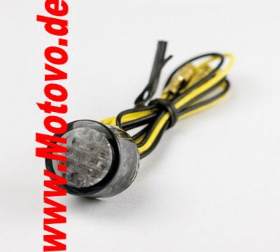 LED-Einbaublinkerset Twenty, getönt, E-geprüft, Paar